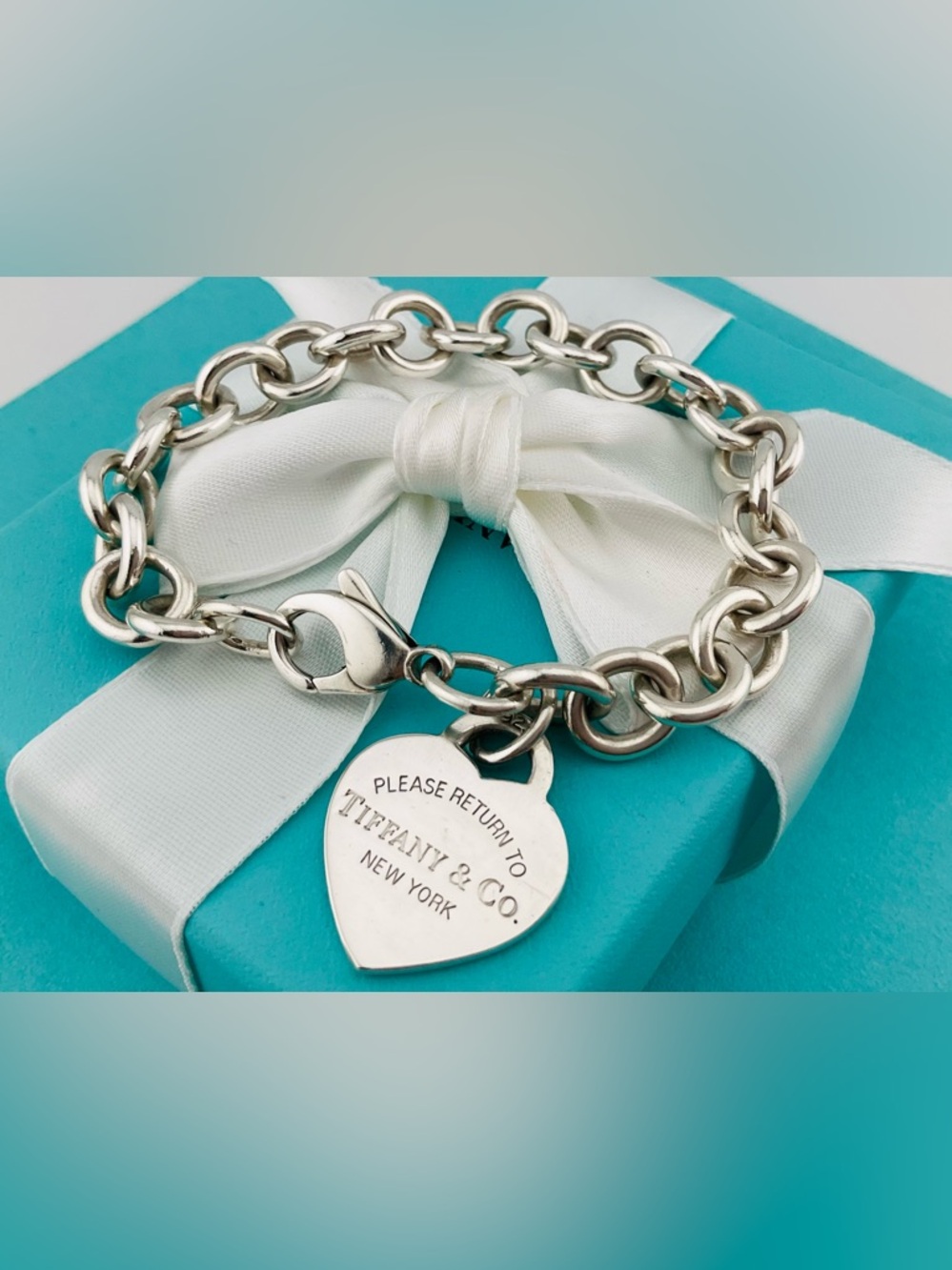 Return To Tiffany Heart Tag Bracelet